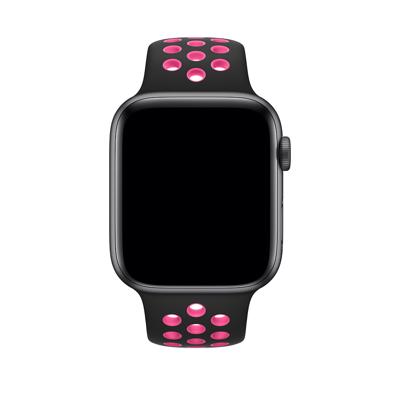 Apple Nike Sport Band Apple Watch 42mm / 44mm / 45mm / 49mm Black / Pink Blast
