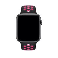 Apple Nike Sport Band Apple Watch 42mm / 44mm / 45mm / 49mm Black / Pink Blast - thumbnail