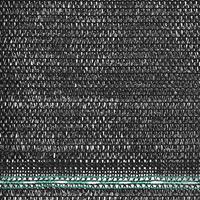 Tennisscherm 1x100 m HDPE zwart - thumbnail