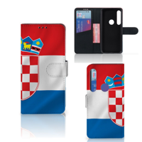 Motorola Moto G8 Plus Bookstyle Case Kroatië - thumbnail