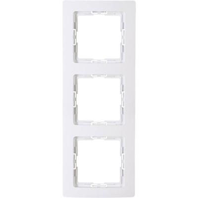 Kopp 308602007 Afdekking Frame 3-voudig HK05 Arctisch-wit 1 stuk(s)