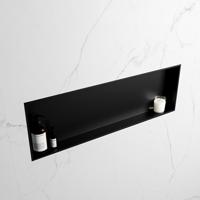 MONDIAZ EASY Nis 89,5x29,5cm in solid surface kleur Urban | Urban. 1 vak geschikt voor in- of opbouw - thumbnail