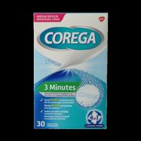 Corega 3 min reinigingstabletten voor de gebitsprothese - thumbnail