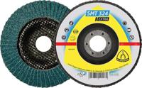 Klingspor Lamellenschuurschijf | d. 125 mm korreling 40 12graden conisch | RVS zirkoniumkorund | 10 stuks - 321510 321510 - thumbnail
