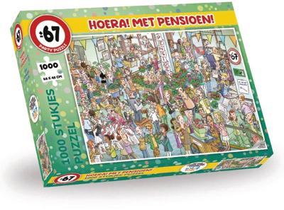 Party Puzzel - Hoera! Met Pensioen 1000 stukjes