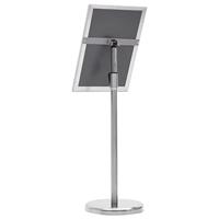 VidaXL Posterstandaard a4 aluminiumlegering zilverkleurig - thumbnail