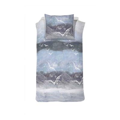 Damai Freestyle Dekbedovertrek - 1-persoons (140x200/220 Cm + 1 Sloop) - Katoen - Sky Blue