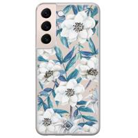 Samsung Galaxy S22 Plus siliconen hoesje - Touch of flowers - thumbnail