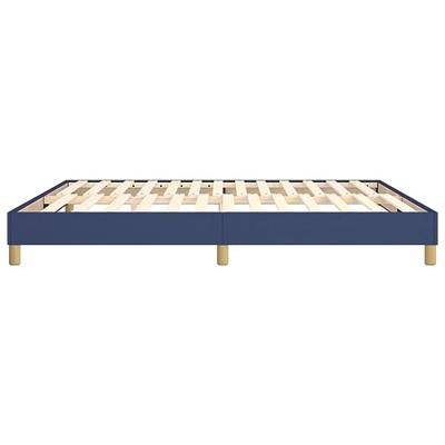 Boxspringframe stof blauw 160x200 cm Boxspringframe stof blauw 160x200 cm