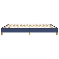 Boxspringframe stof blauw 160x200 cm - thumbnail