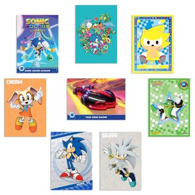 Sonic The Hedgehog - Gotta Go Fast! - Trading Cards Flow Packs Display (18) - thumbnail