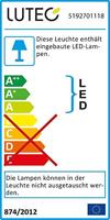Lutec Leo LED-Wandlamp (grijs) - thumbnail