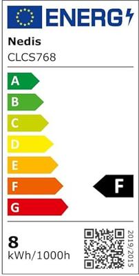 Nedis CLCS768 Decoratieve Verlichting Cluster 768 Led&apos;s Warm Wit 5.60 M Licht Effecten: 7 Binnen & Buiten Netvoeding