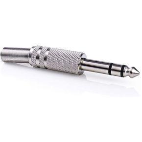 Nedis CAVC23900ME kabel-connector 6.35mm M Zilver