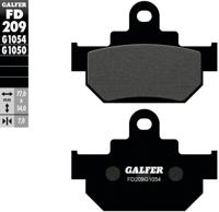 GALFER remblokken "fd209" brake pad fd209 g1054 organic standrd - thumbnail