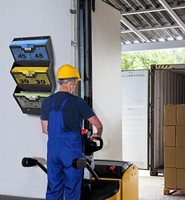 CEP First wandfolderhouder horizontaal, 1 vak, zwart