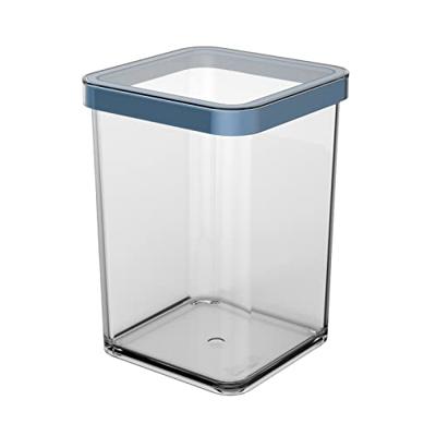 Rotho LOFT Bewaardoos 10x10x14.2 cm 1L Horizon Blauw/Transparant