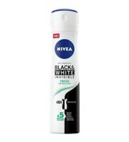 Nivea Black & White Invisible Fresh Deodorant Spray - thumbnail