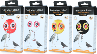 Knock Pest Schrikballon Zwart Knock Pest Schrikballon Zwart