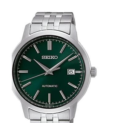 Seiko SRPH89K1 Horloge Automaat staal zilverkleurig-groen 41,2 mm