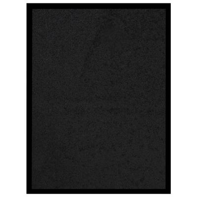 VidaXL Deurmat 40x60 cm zwart