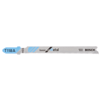 Bosch Accessories 2608631964 Decoupeerzaagblad T 118 A, Basic for Metal, verpakking van 100 stuks 100 stuk(s) - thumbnail