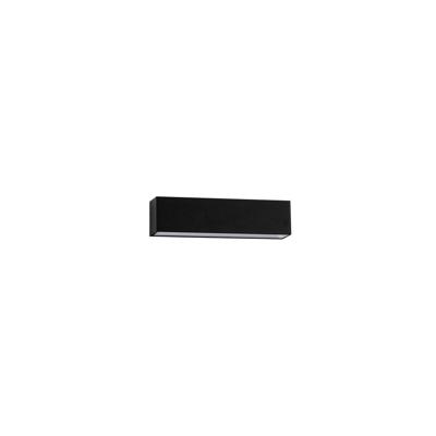 Lyora Strakke wandlampAllure zwart 22cm - 9136458