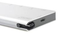 Digitus DA-70867 interface hub USB 3.2 Gen 1 (3.1 Gen 1) Type-C Zilver - thumbnail