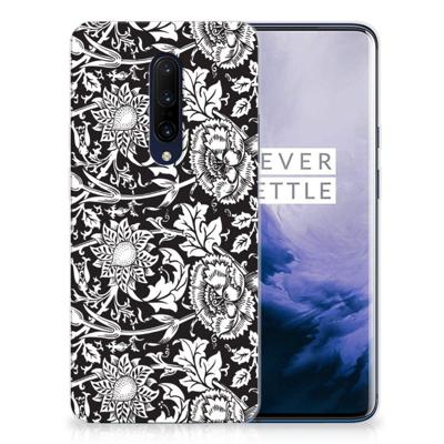 OnePlus 7 Pro | TPU Case | Black Flowers OnePlus 7 Pro | TPU Case | Black Flowers