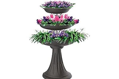 Bama Trevy Fioriera Plantenbak 50x114 cm Antraciet Bama Trevy Fioriera Plantenbak 50x114 cm Antraciet