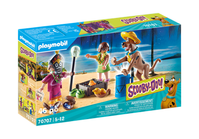 PLAYMOBIL scooby-doo! - avontuur met witch doctor constructiespeelgoed (70707) PLAYMOBIL scooby-doo! - avontuur met witch doctor constructiespeelgoed (70707)