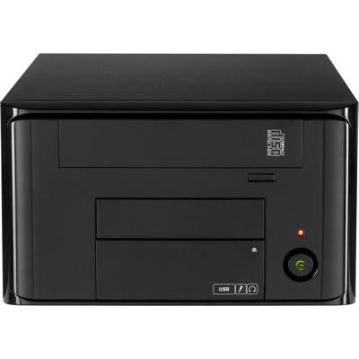 Inter-Tech MI-008 ITX PC-behuizing Zwart