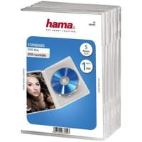 Hama DVD doosje standaard 5-pack TV accessoire Transparant - thumbnail