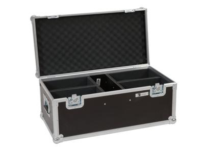 ROADINGER Flightcase 4x LED CBB-2WW/CW fairlight