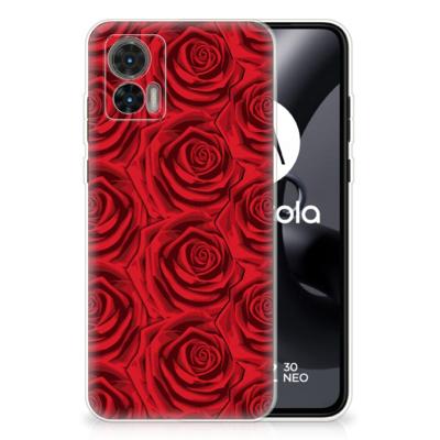 Motorola Edge 30 Neo | TPU Case | Red Roses Motorola Edge 30 Neo | TPU Case | Red Roses