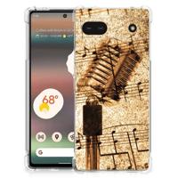 Google Pixel 6A Anti-shock Hoesje met foto Bladmuziek - thumbnail