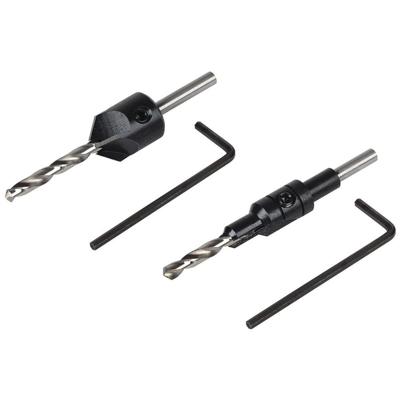 Wolfcraft Voorboor | Met verzinkboor | Ø3,2-12mm | 1 stuk - 2498000