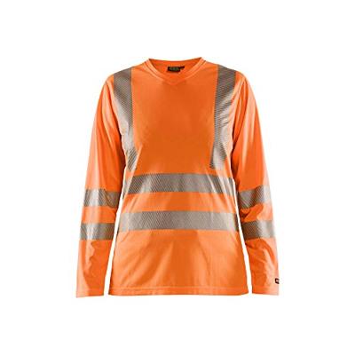 Blåkläder Dames T-Shirt lange mouw High-Vis 34851013 | High-Vis Oranje | Maat L - 7330509645345 Blåkläder Dames T-Shirt lange mouw High-Vis 34851013 | High-Vis Oranje | Maat L - 7330509645345