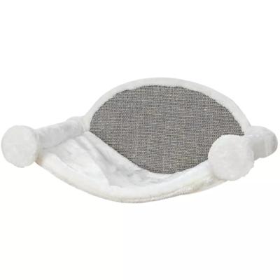 Trixie kattenmand hangmat voor aan de muur wit / grijs