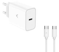 Oplader KSIX Wit 30 W - thumbnail