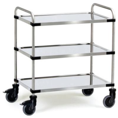 Fetra Hauptartikel 5005 Etagewagen Afleider RVS Roestvast Laadvermogen (max.): 150 kg Chroom Fetra Hauptartikel 5005 Etagewagen Afleider RVS Roestvast Laadvermogen (max.): 150 kg Chroom