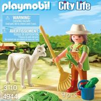 Playmobil® 4944 dierenverzorger met alpaca - thumbnail