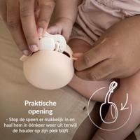 Difrax Lovi Fopspeenhouder Nude - thumbnail
