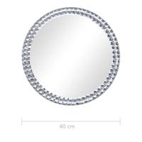 VidaXL Wandspiegel 40 cm gehard glas - thumbnail