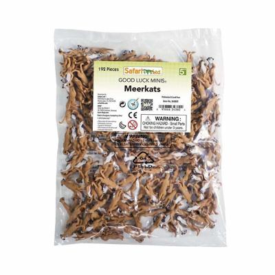 Safari speelset Good Luck Minis stokstaartjes 2,5 cm 192 delig Safari speelset Good Luck Minis stokstaartjes 2,5 cm 192 delig