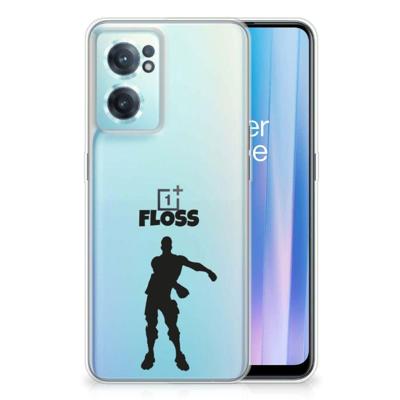 OnePlus Nord CE 2 5G Telefoonhoesje met Naam Floss OnePlus Nord CE 2 5G Telefoonhoesje met Naam Floss