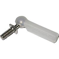 Modelcraft Messing, Kunststof Kogelkop Met buiten- en binnenschroefdraad M3 M3 1 stuk(s) - thumbnail