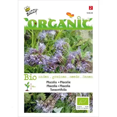 Zaden Organic Phacelia (BIO) Buzzy - Buzzy
