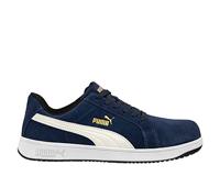 Puma werkschoenen Iconic Suede S1P laag marine blauw maat 42 - thumbnail