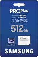 Samsung PRO Plus microSDXC-kaart 512 GB A2 Application Performance Class, v30 Video Speed Class, UHS-I Incl. SD-adapter - thumbnail